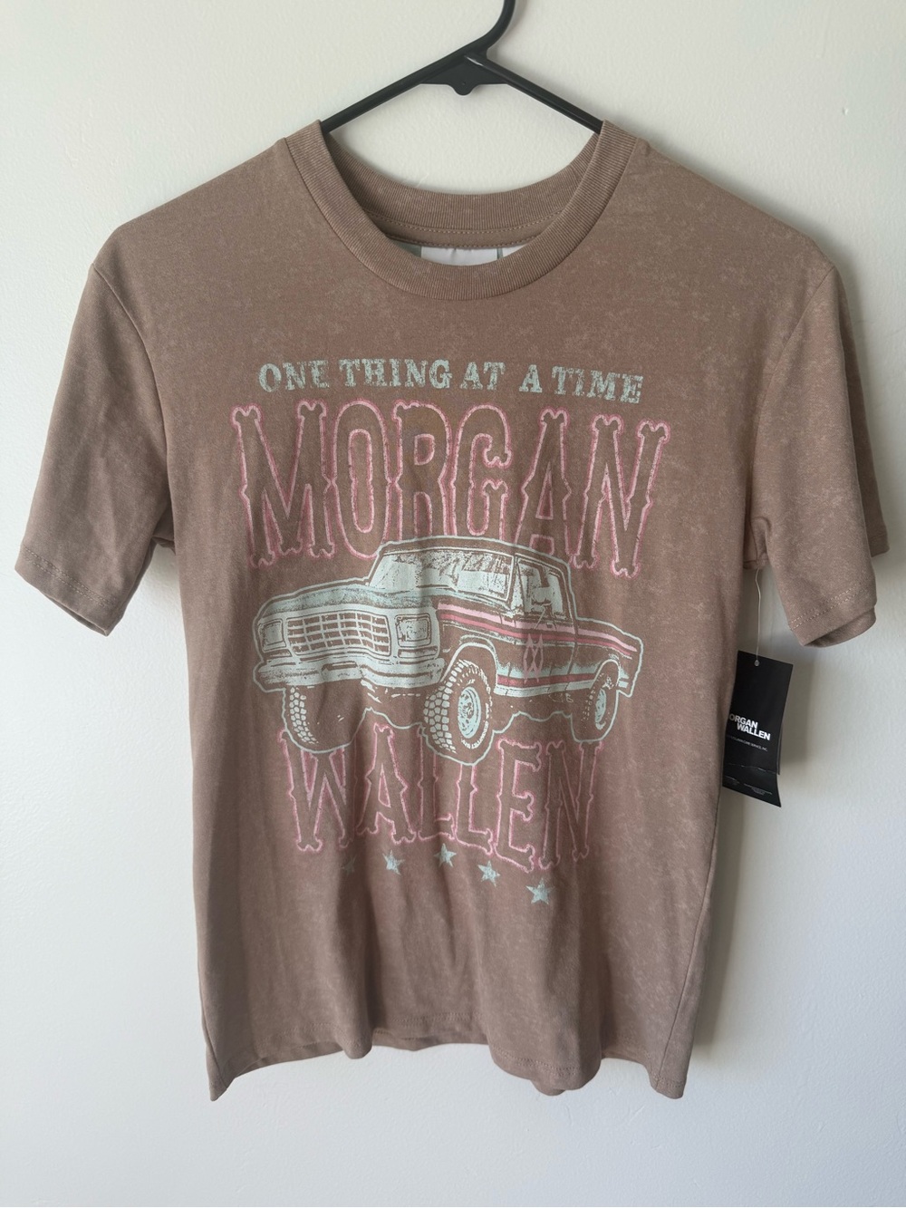 Morgan Wallen Brown Graphic Short Sleeve Tee